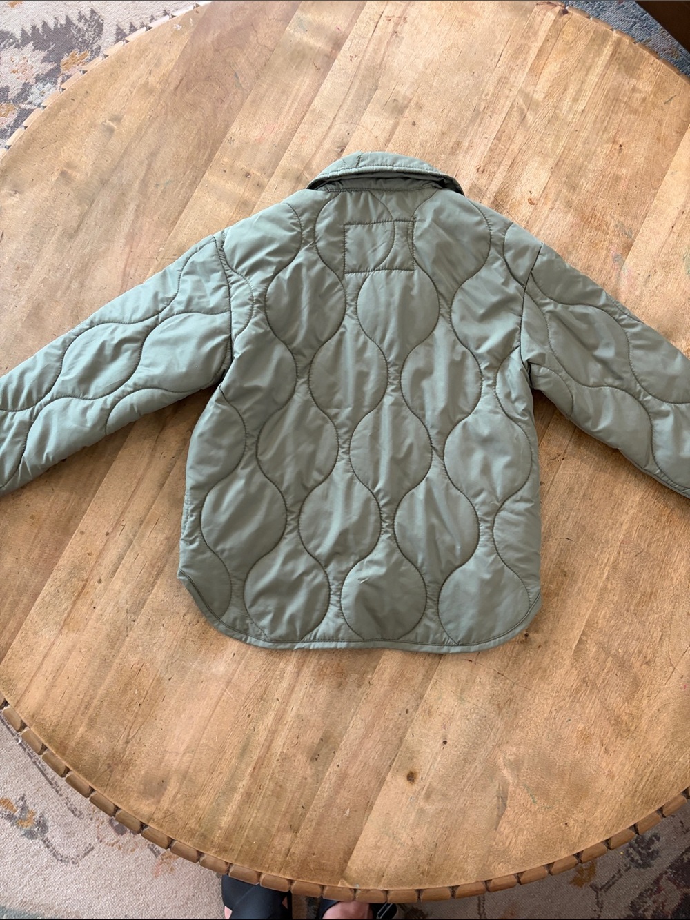 Kids Quilted Shacket Jacket - Picture 2 of 4